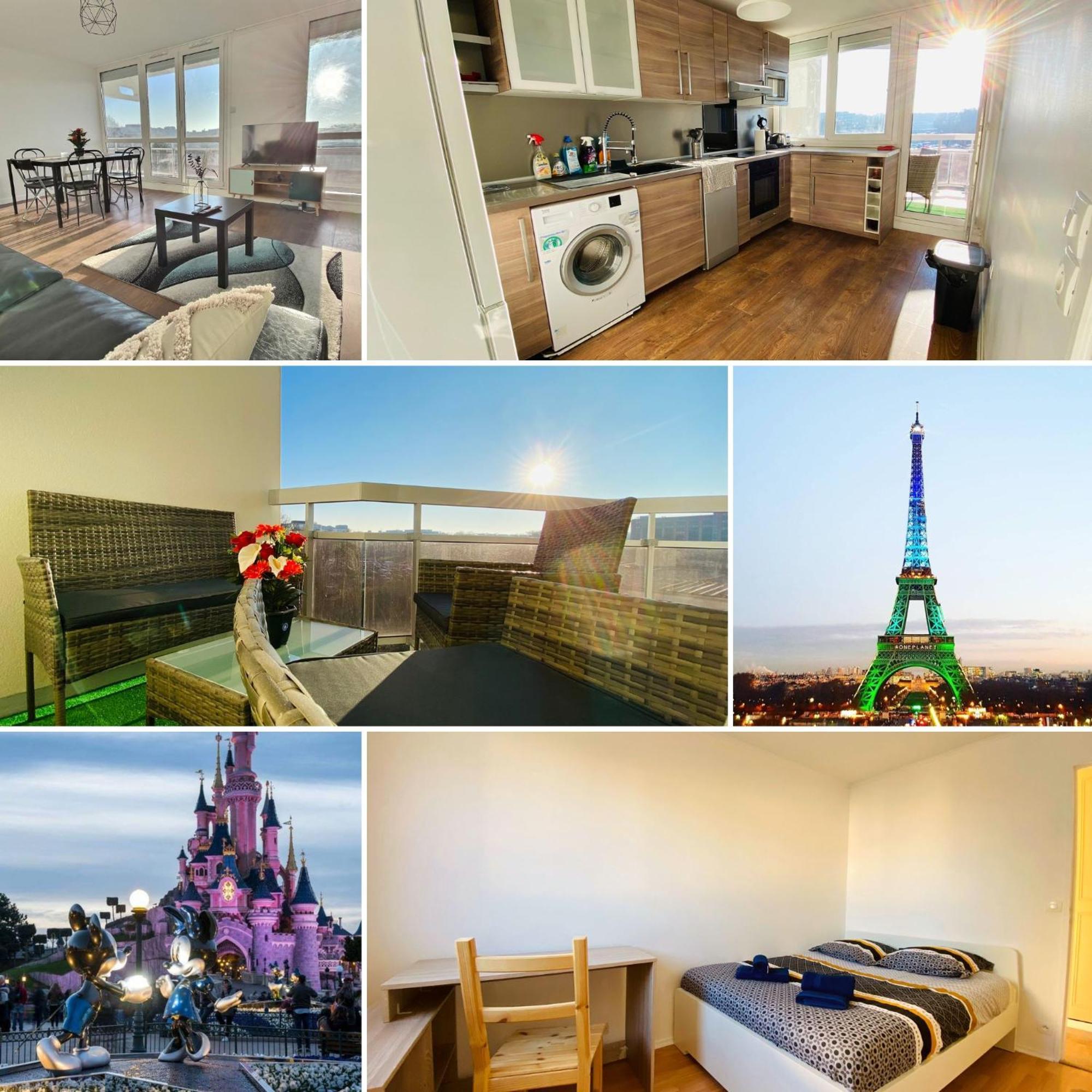 L'Appart Passerelle Paris Et Disney - Cozy Houses Noisy-le-Grand Kültér fotó
